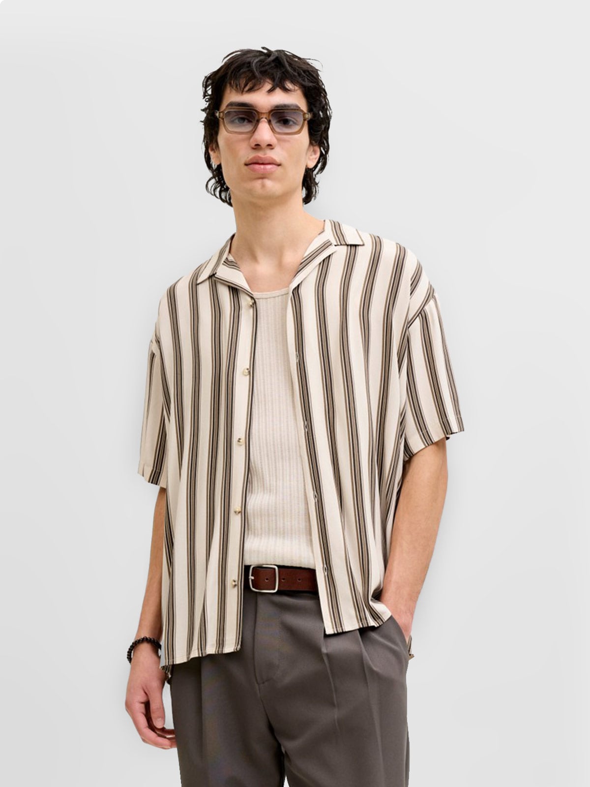 CAMISA MANGA CORTA HOMBRE JACK & JONES - 1