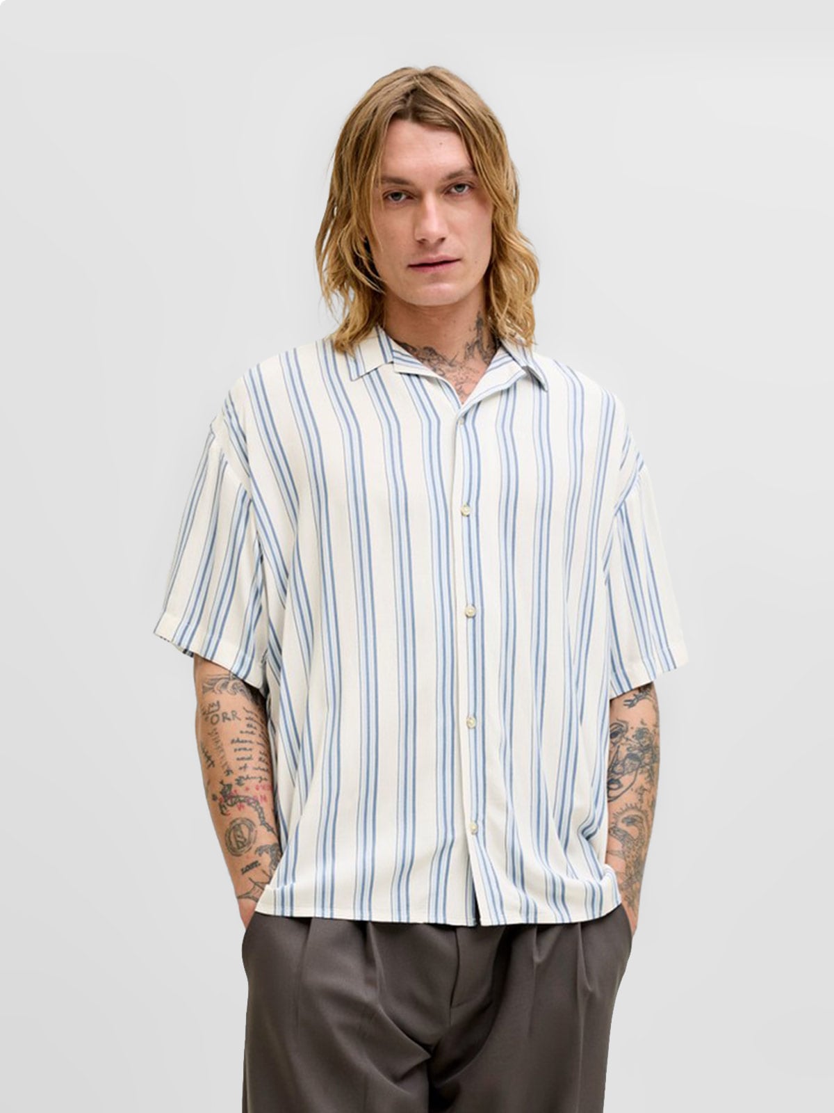 CAMISA MANGA CORTA HOMBRE JACK & JONES - 1