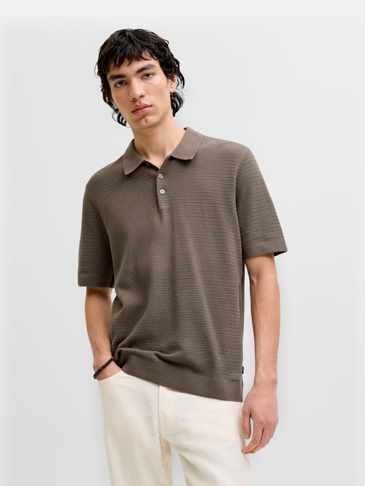 POLO MANGA CORTA ALGODÓN HOMBRE JACK & JONES - 1