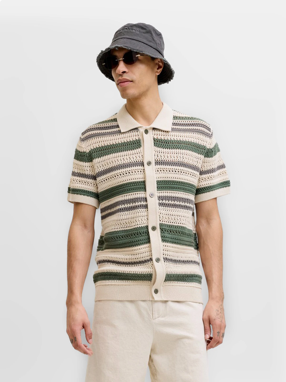 CAMISA MANGA CORTA ALGODÓN HOMBRE JACK & JONES - 1