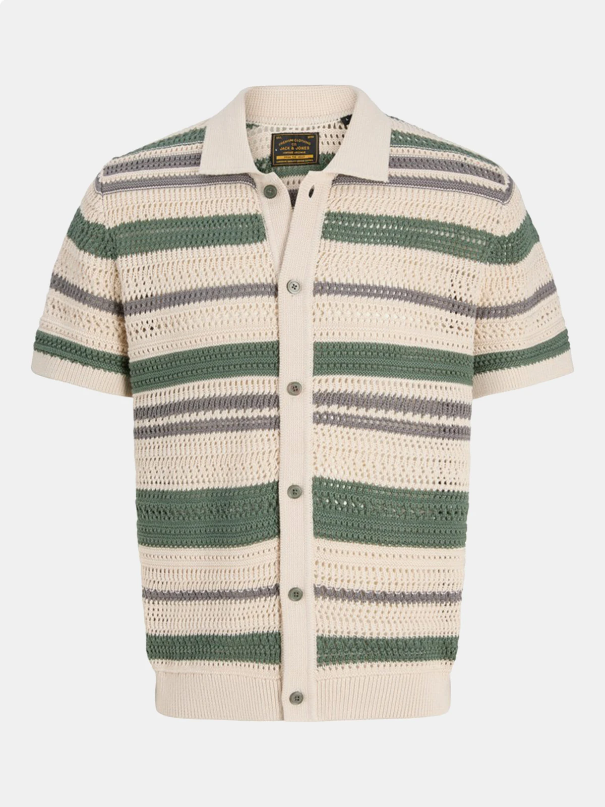 CAMISA MANGA CORTA ALGODÓN HOMBRE JACK & JONES - 8