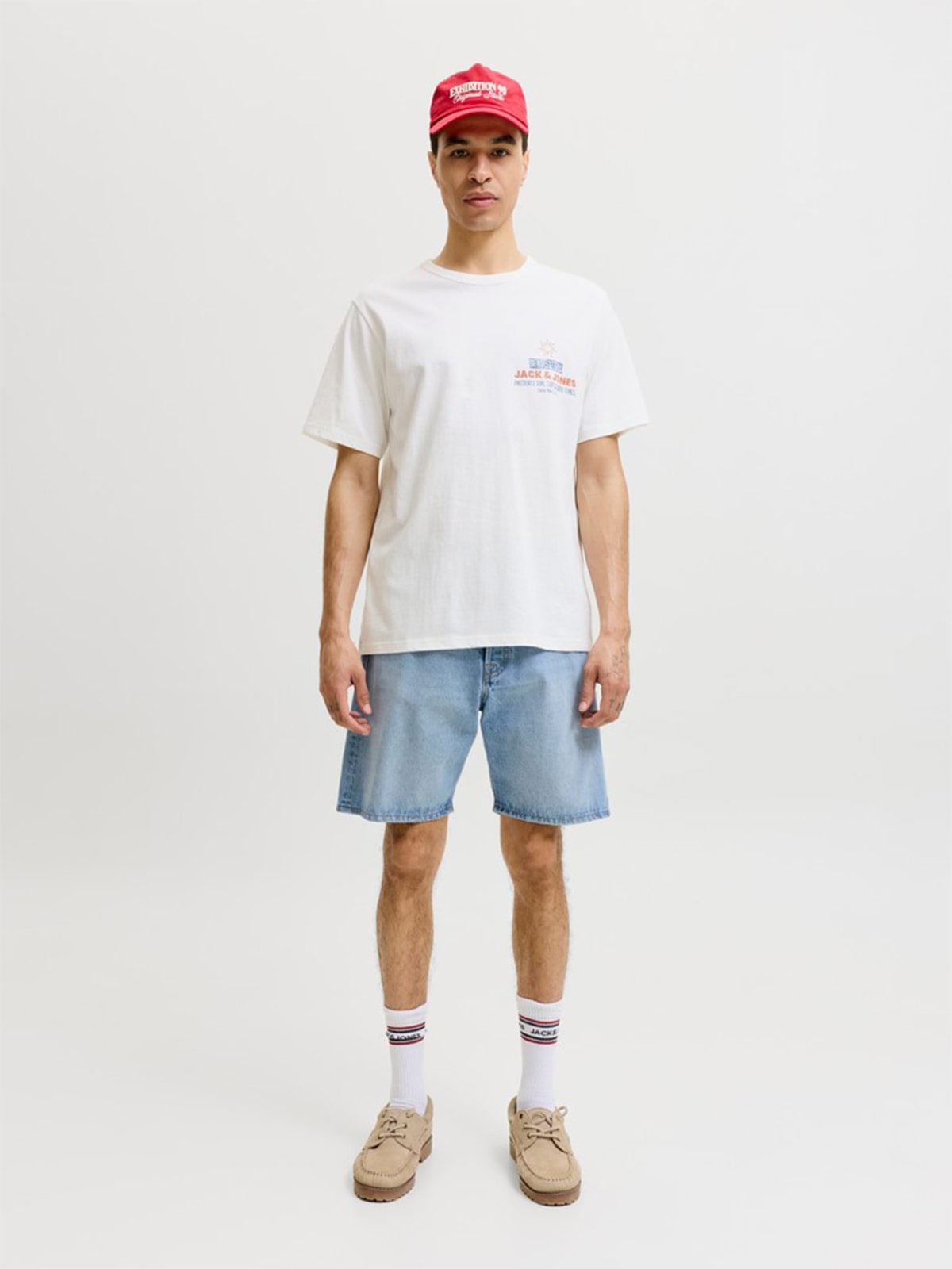 SHORT ALGODÓN SUELTO HOMBRE JACK & JONES - 1