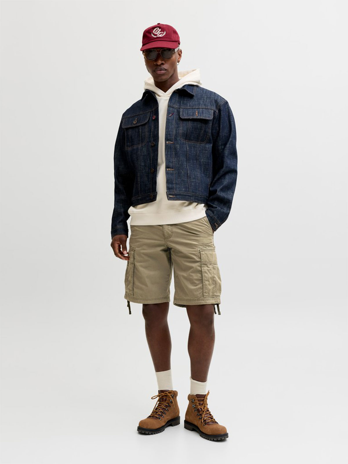 SHORT ALGODÓN SUELTO HOMBRE JACK & JONES - 1