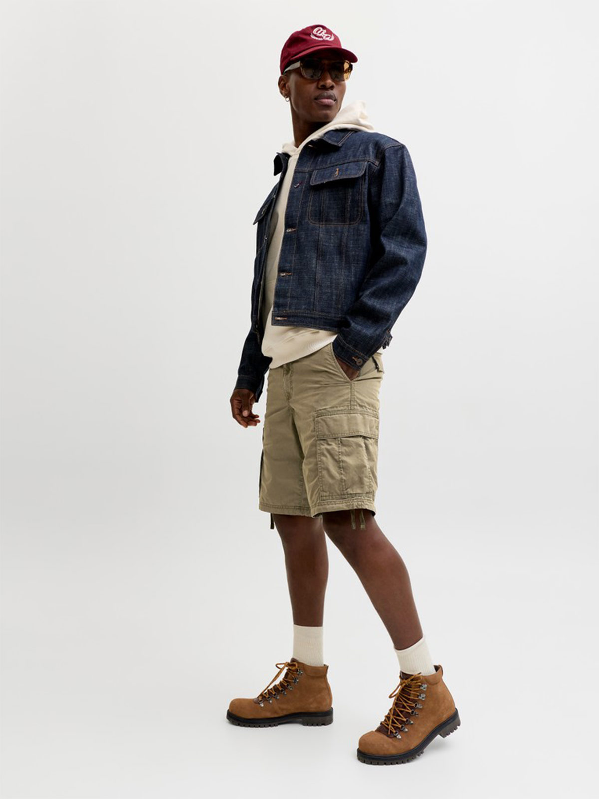 SHORT ALGODÓN SUELTO HOMBRE JACK & JONES - 3