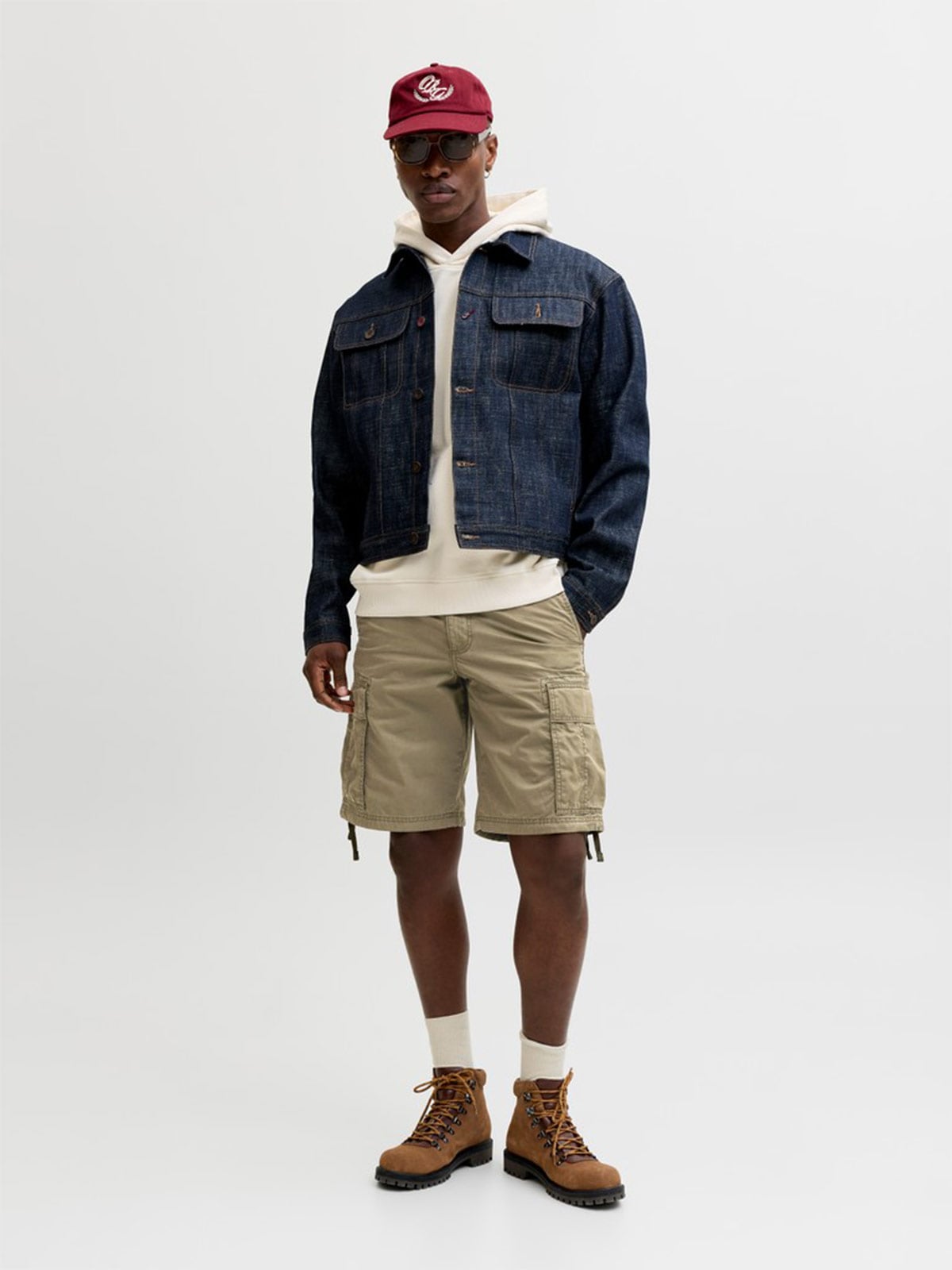 SHORT ALGODÓN SUELTO HOMBRE JACK & JONES - 1
