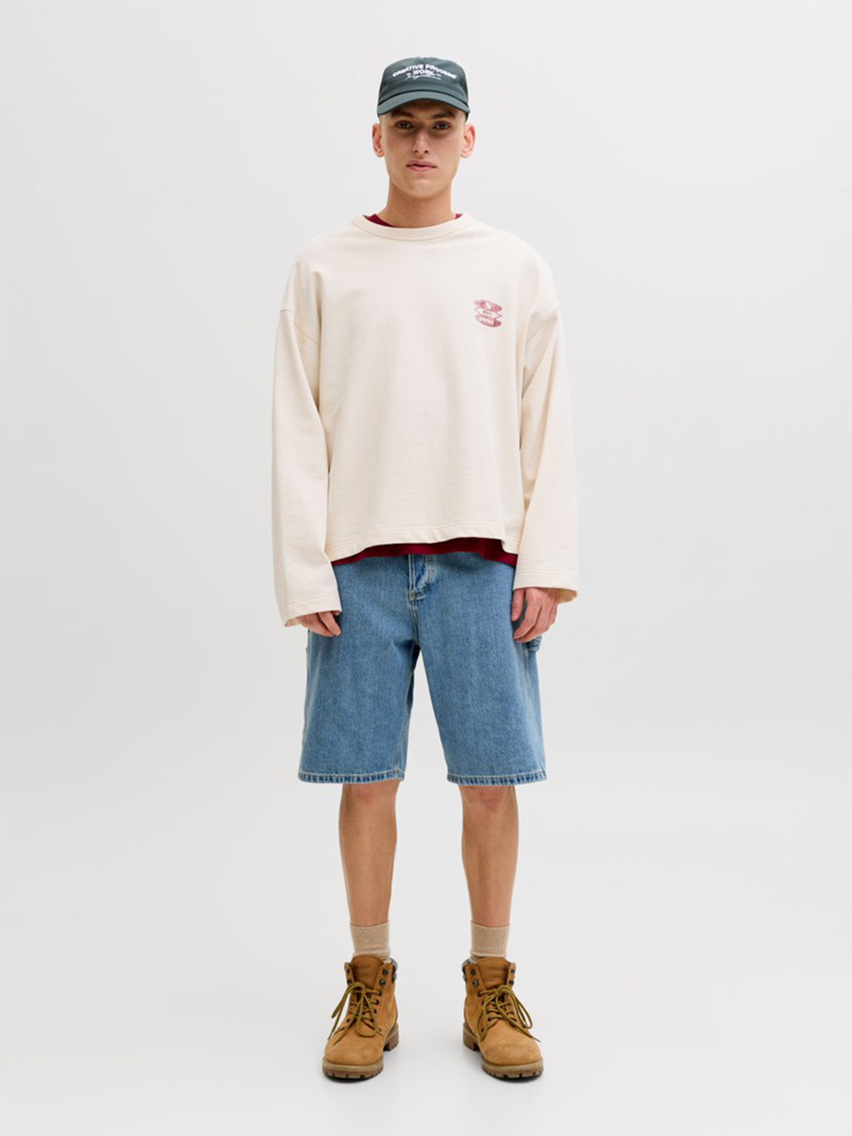 SHORT ALGODÓN SUELTO HOMBRE JACK & JONES - 1