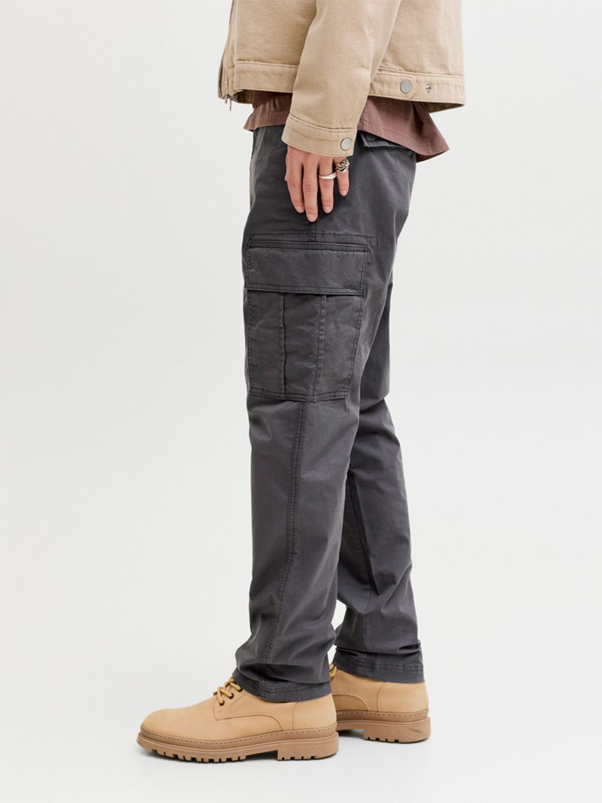 PANTALÓN ALGODÓN SUELTO HOMBRE JACK & JONES - 4