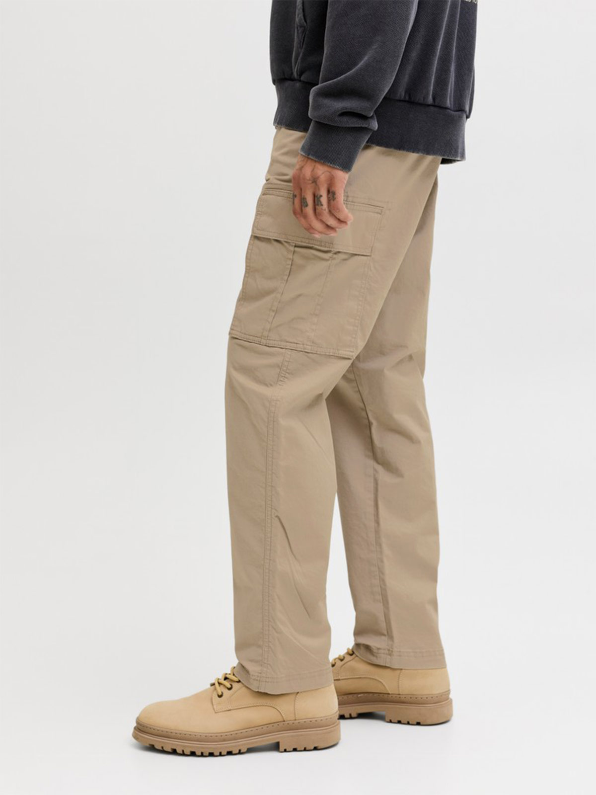 PANTALÓN ALGODÓN SUELTO HOMBRE JACK & JONES - 4