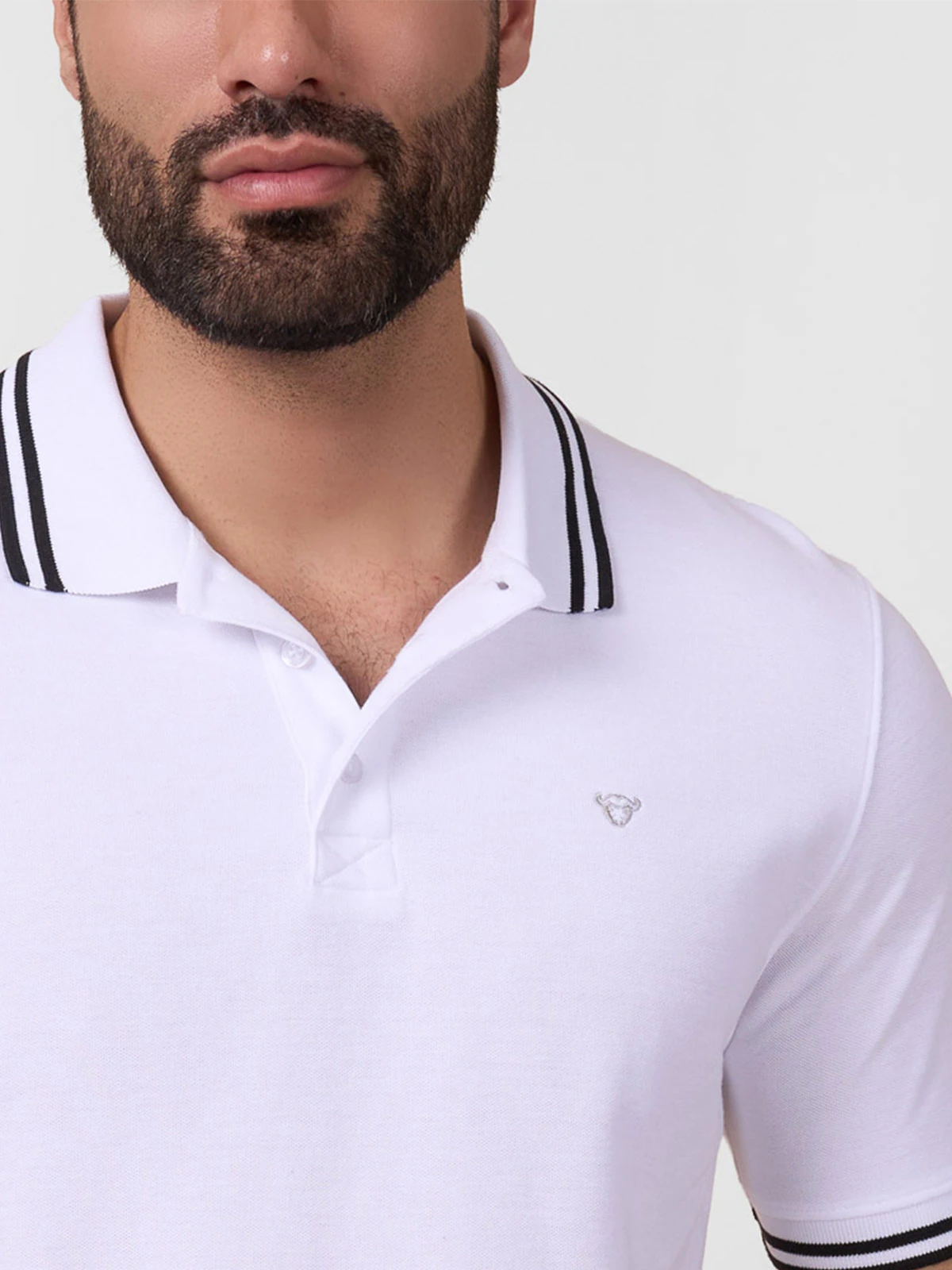 POLO BOX FIT MANGA CORTA HOMBRE BRONCO DANN - 3