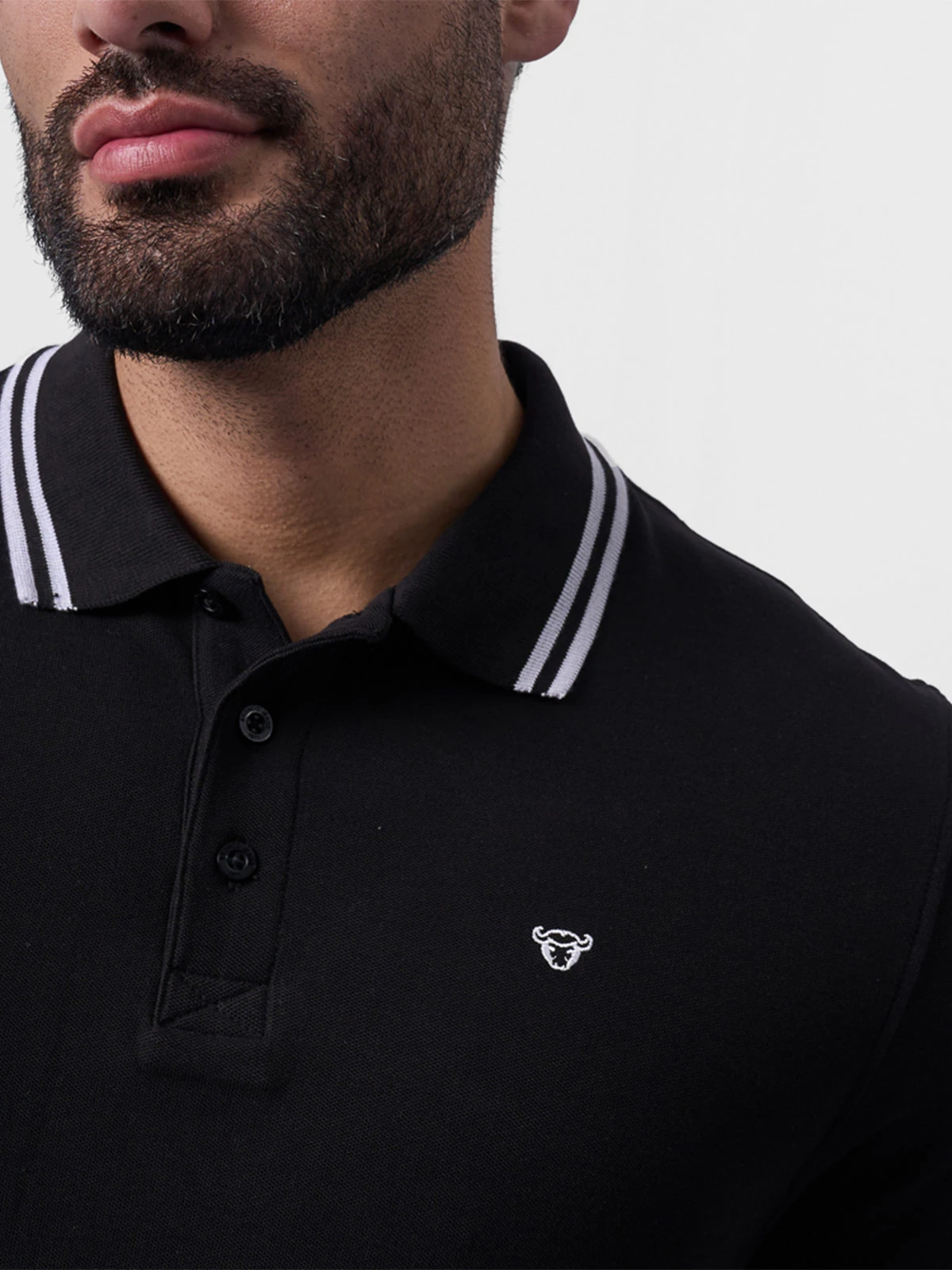 POLO BOX FIT MANGA CORTA HOMBRE BRONCO DANN - 3