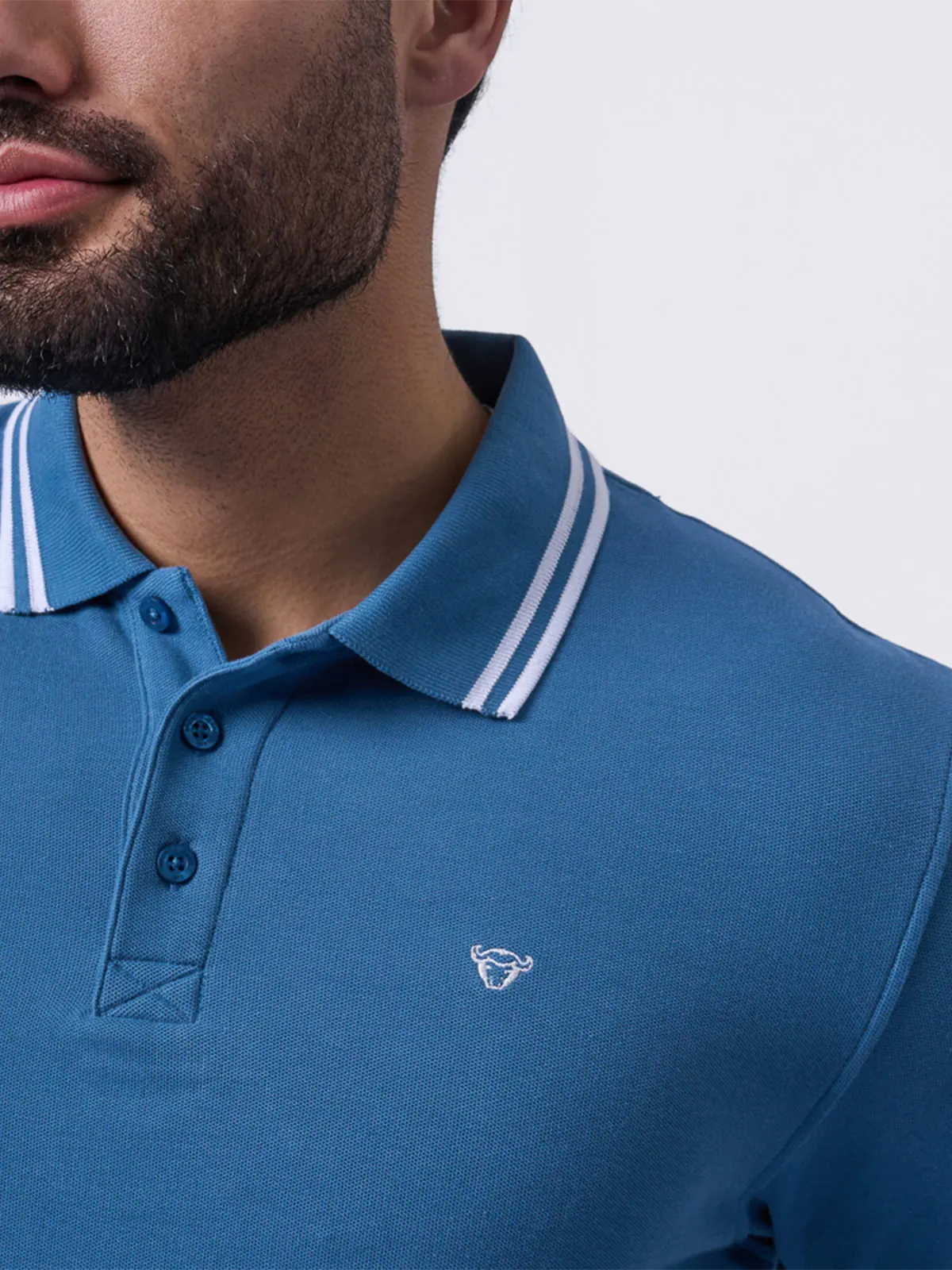 POLO BOX FIT MANGA CORTA HOMBRE BRONCO DANN - 3