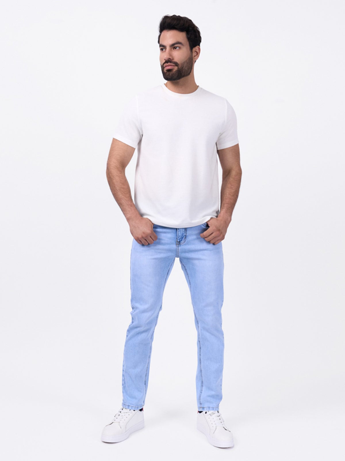 JEAN SLIM FIT HOMBRE BRONCO ALGODÓN TAICHERO - 1