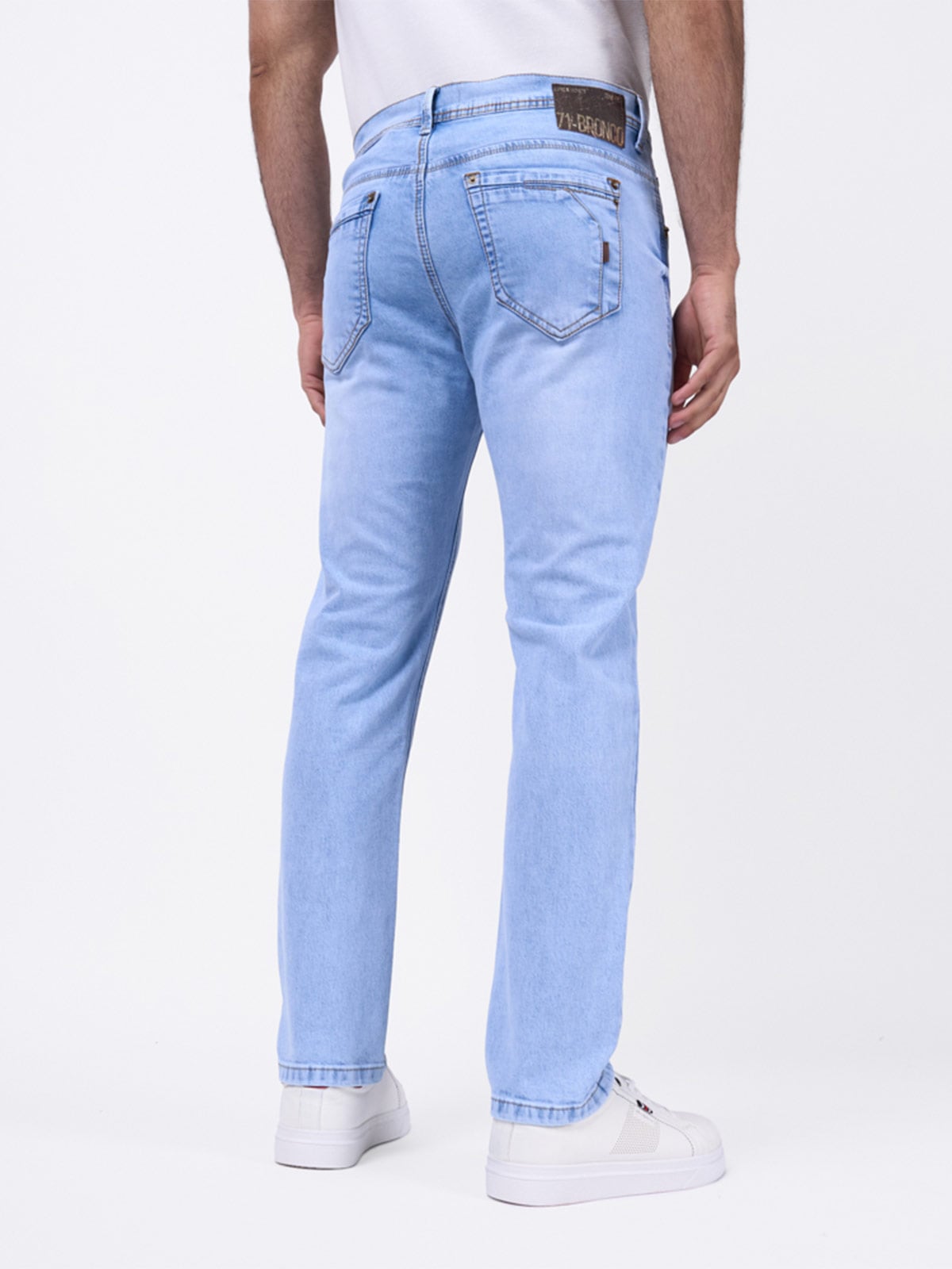 JEAN SLIM FIT HOMBRE BRONCO ALGODÓN TAICHERO - 3