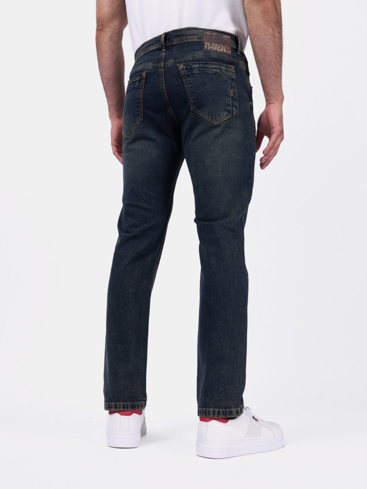 JEAN SLIM FIT HOMBRE BRONCO ALGODÓN TAICHERO - 3