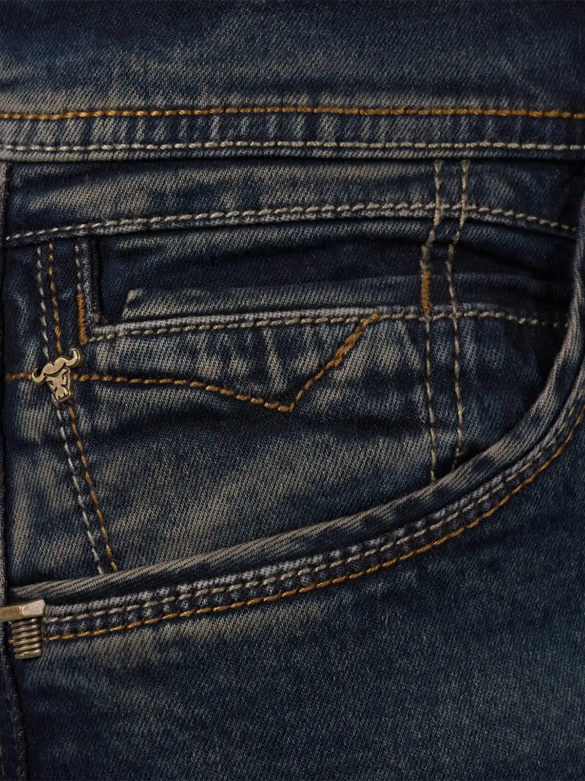 JEAN SLIM FIT HOMBRE BRONCO ALGODÓN TAICHERO - 4
