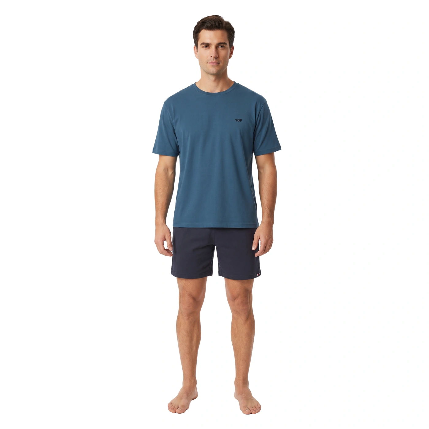 PIJAMA MANGA CORTA ALGODÓN HOMBRE TOP 273AVC2 - 2