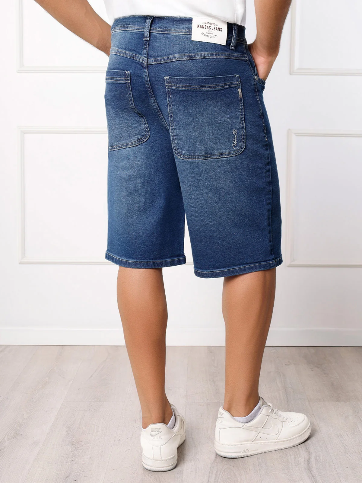 BERMUDA BAGGY FIT HOMBRE KANSAS DENIM ELIO - 2