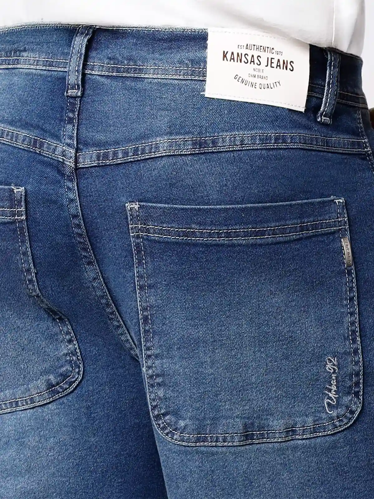 BERMUDA BAGGY FIT HOMBRE KANSAS DENIM ELIO - 4