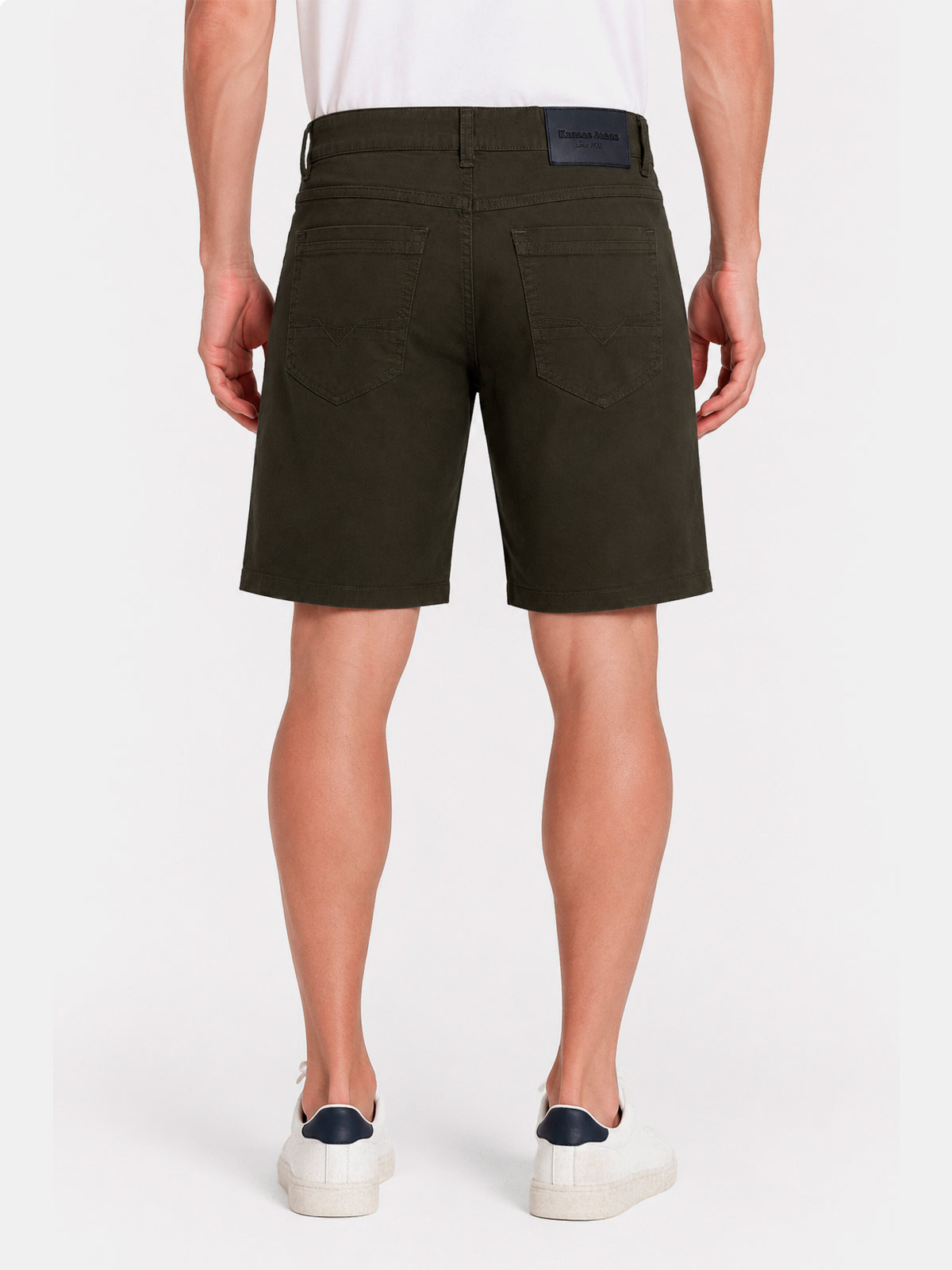 BERMUDA REGULAR FIT HOMBRE KANSAS PAPER TOUCH ASHER - 2