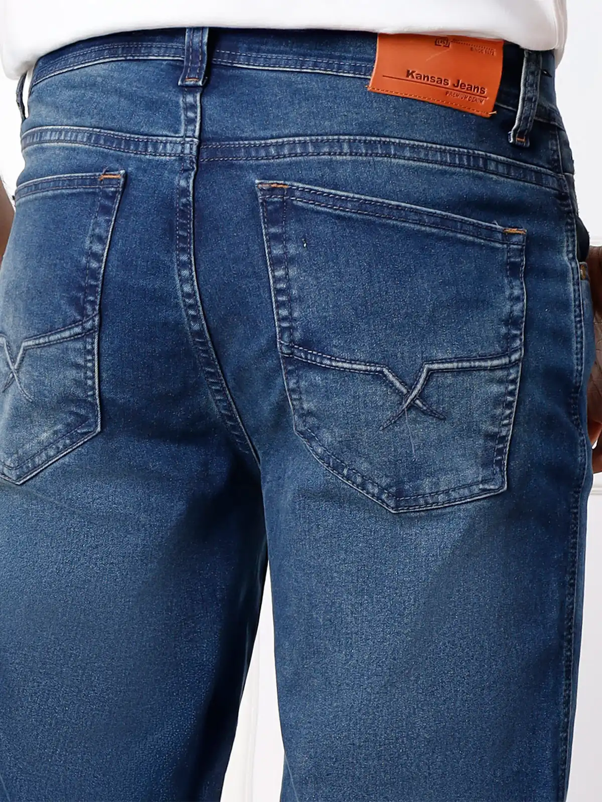 JEAN REGULAR FIT HOMBRE KANSAS DEIVER ALGODÓN - 4