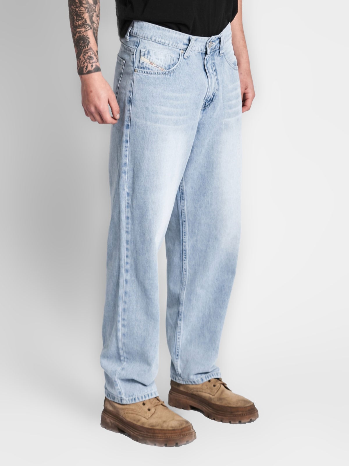 JEAN BAGGY FIT HOMBRE PARADA 111 ALGODÓN JACK - 4