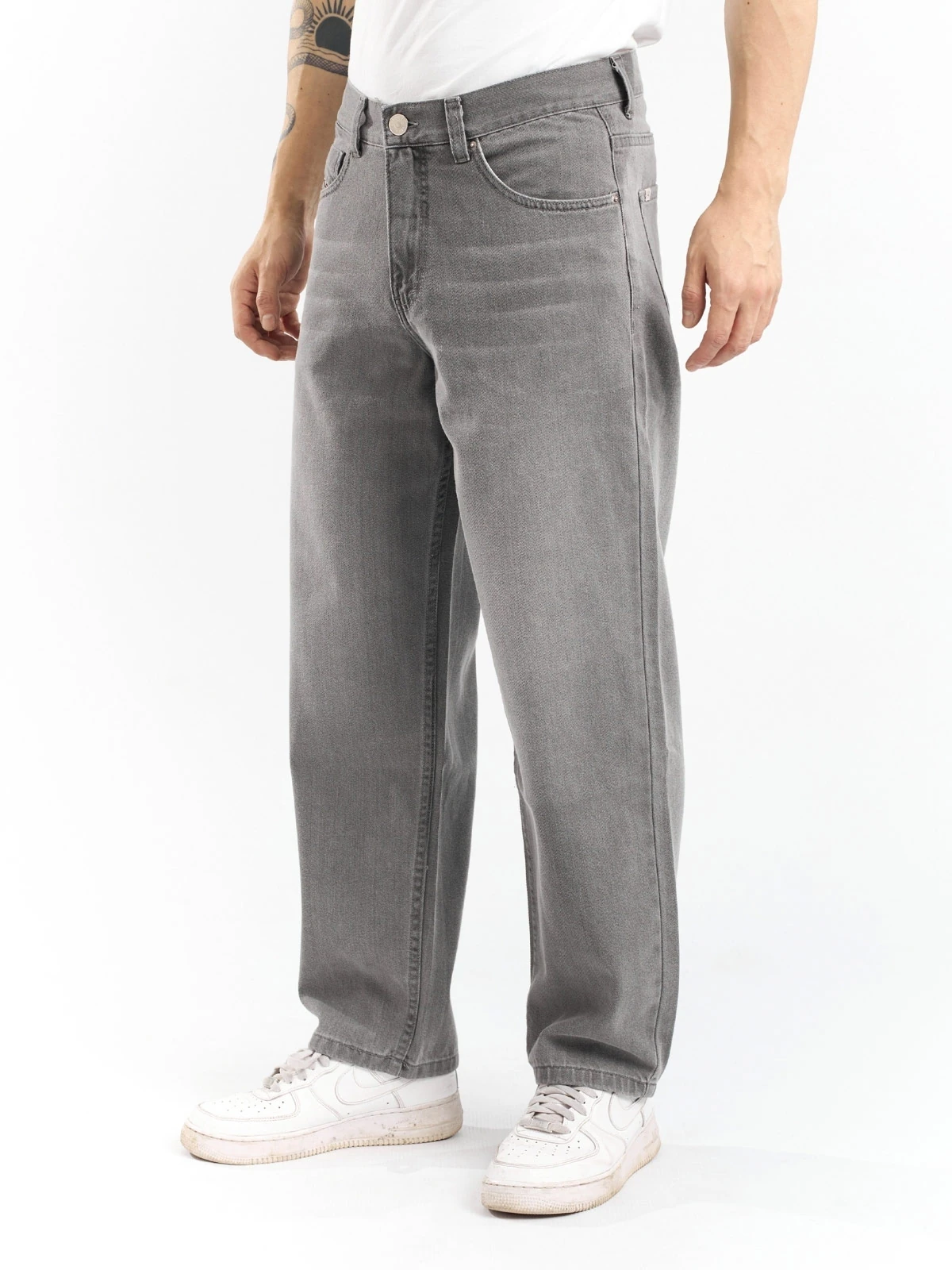 JEAN BAGGY FIT HOMBRE PARADA 111 ALGODÓN OLIVER - 4