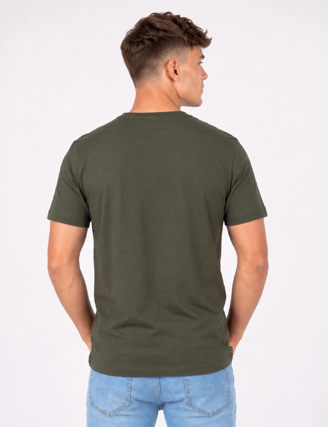 POLO MANGA CORTA ALGODÓN HOMBRE BLACKOUT CUELLO REDONDO - 3