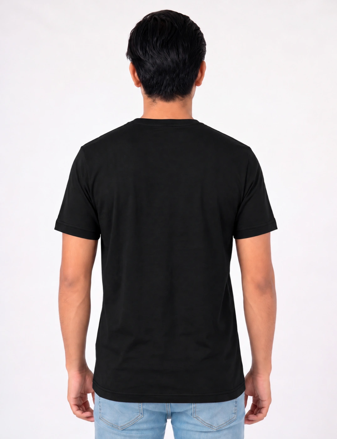 POLO MANGA CORTA ALGODÓN HOMBRE BLACKOUT CUELLO REDONDO - 4