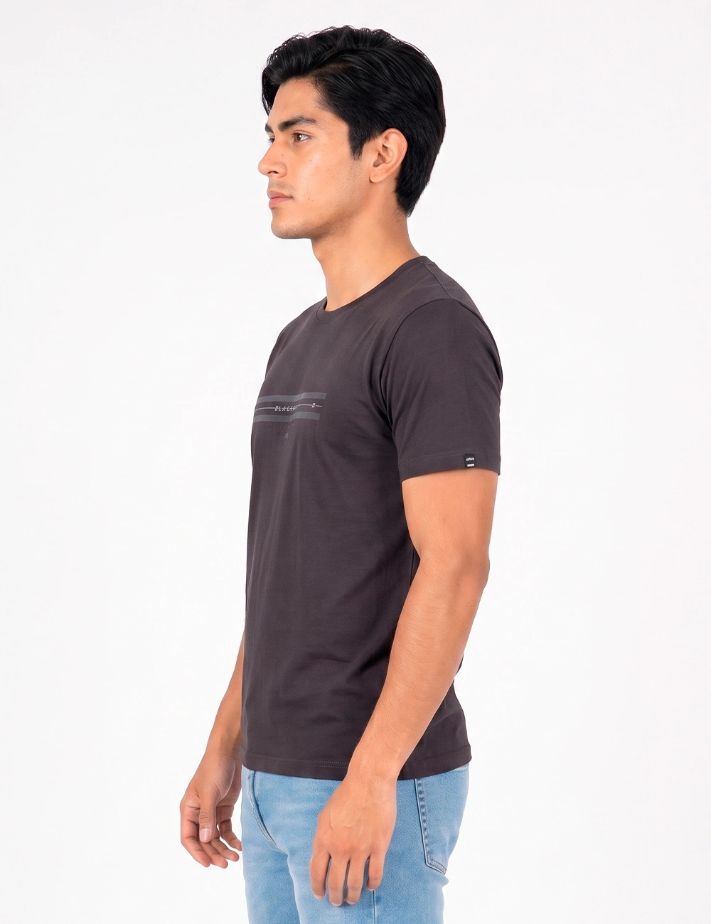 POLO MANGA CORTA ALGODÓN HOMBRE BLACKOUT CUELLO REDONDO - 2