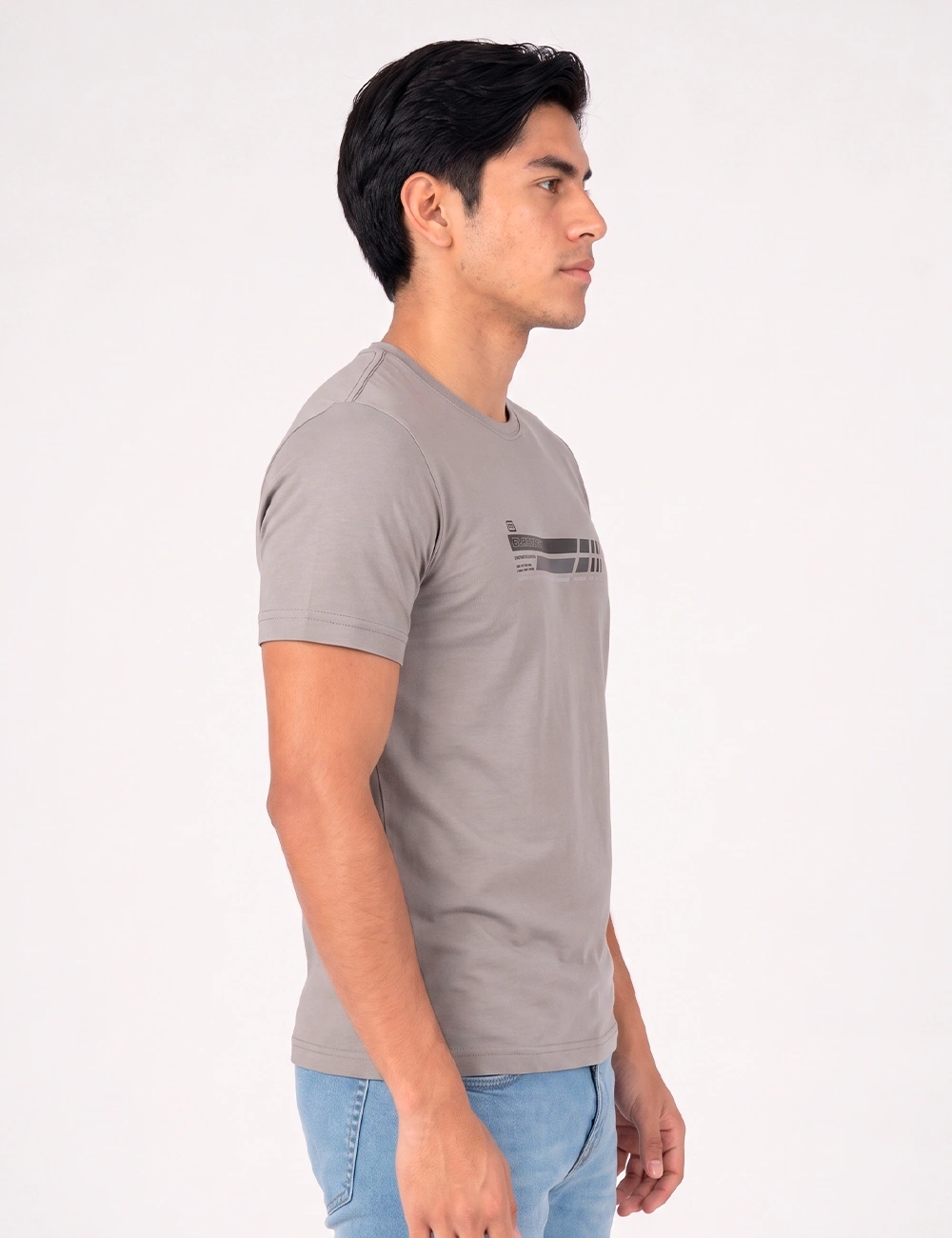 POLO MANGA CORTA ALGODÓN HOMBRE BLACKOUT CUELLO REDONDO - 2