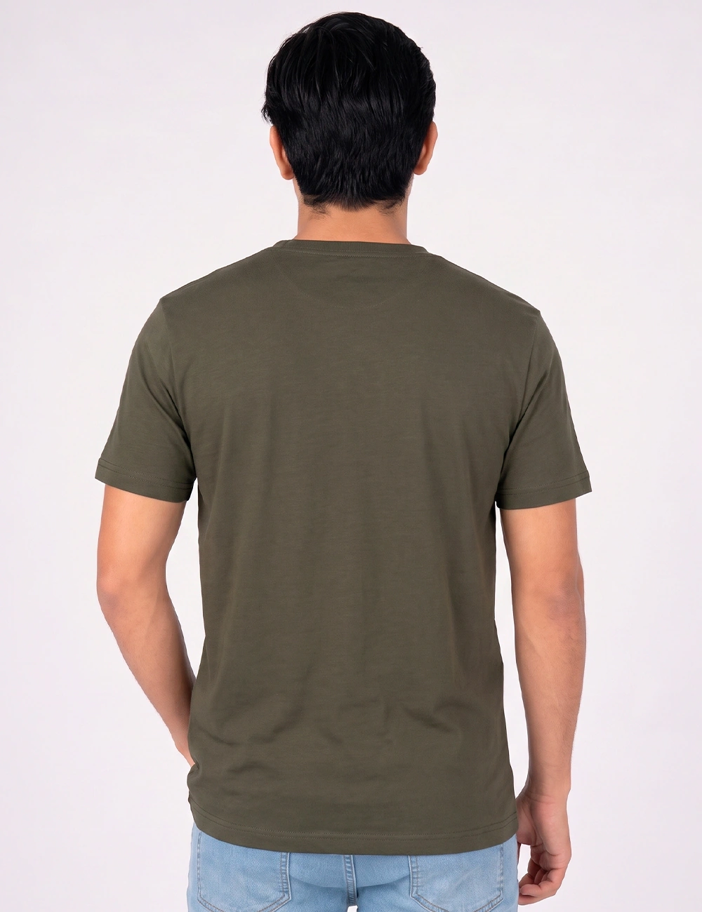 POLO MANGA CORTA ALGODÓN HOMBRE BLACKOUT CUELLO REDONDO - 4