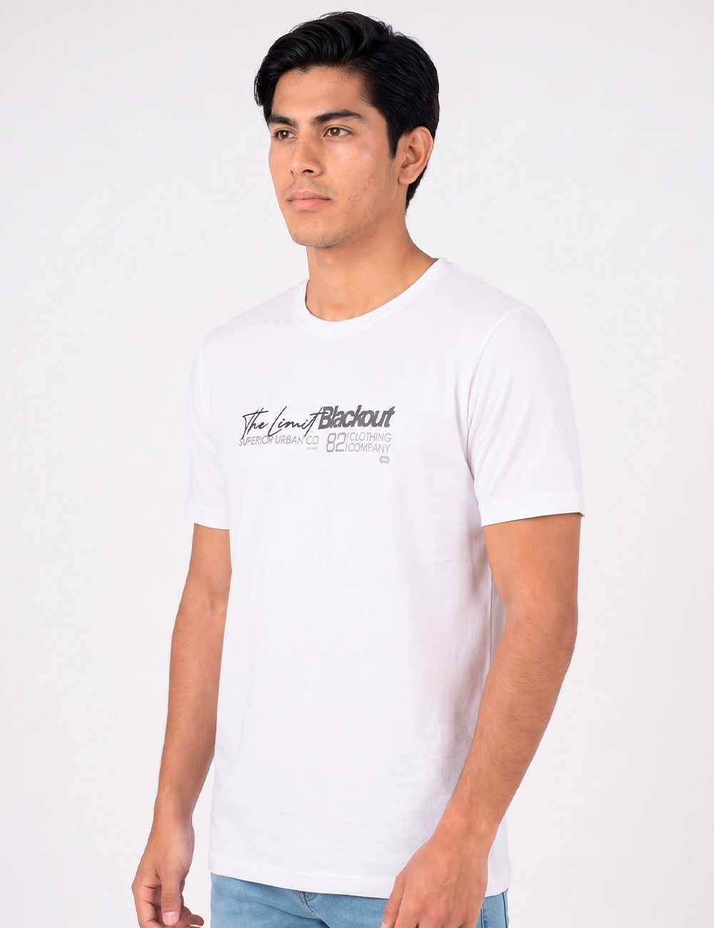 POLO MANGA CORTA ALGODÓN HOMBRE BLACKOUT CUELLO REDONDO - 2