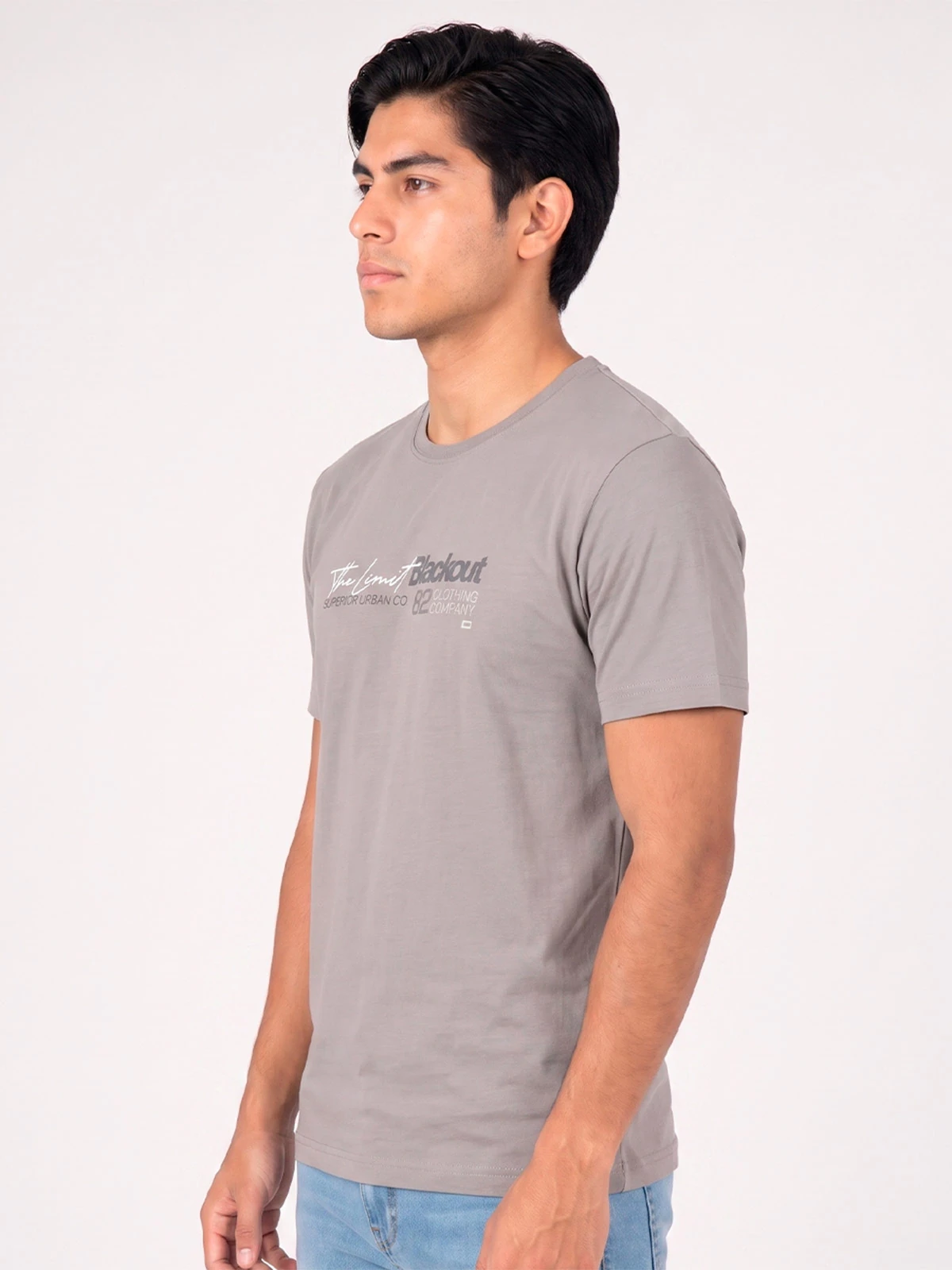 POLO MANGA CORTA ALGODÓN HOMBRE BLACKOUT CUELLO REDONDO - 4