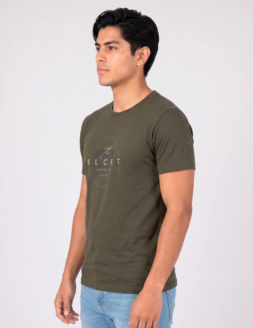 POLO MANGA CORTA ALGODÓN HOMBRE BLACKOUT CUELLO REDONDO - 2