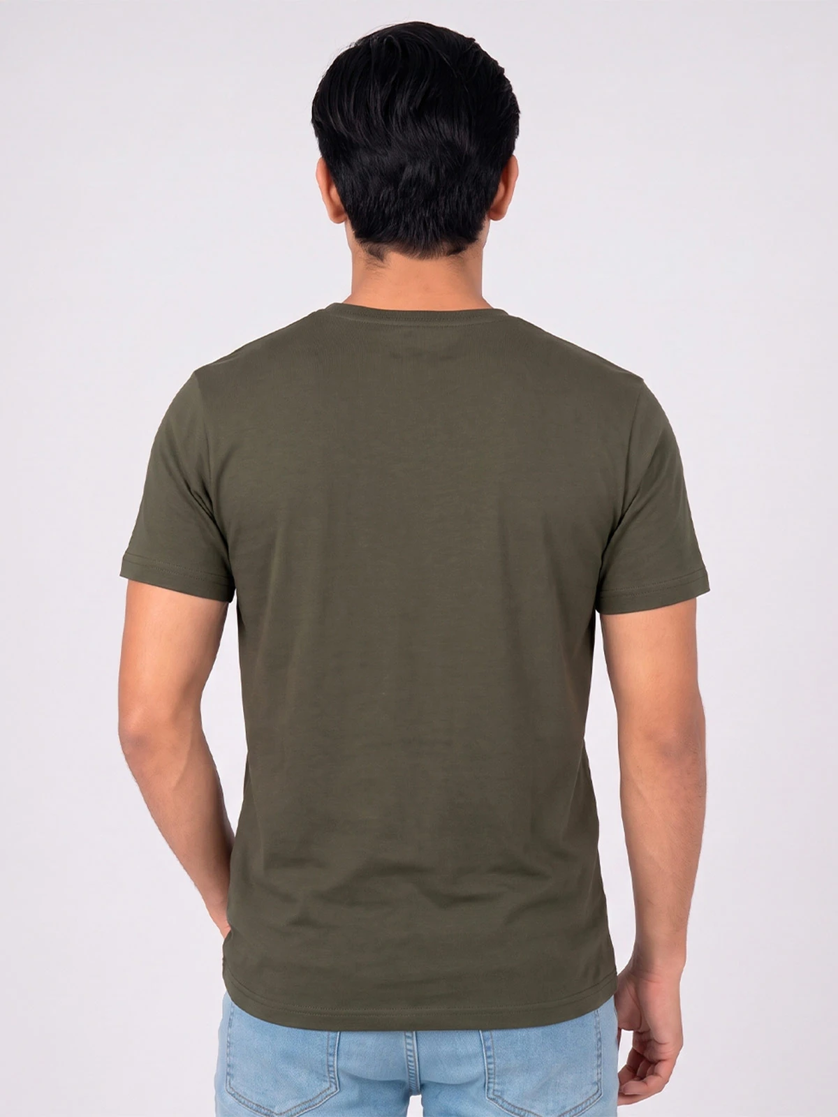 POLO MANGA CORTA ALGODÓN HOMBRE BLACKOUT CUELLO REDONDO - 2