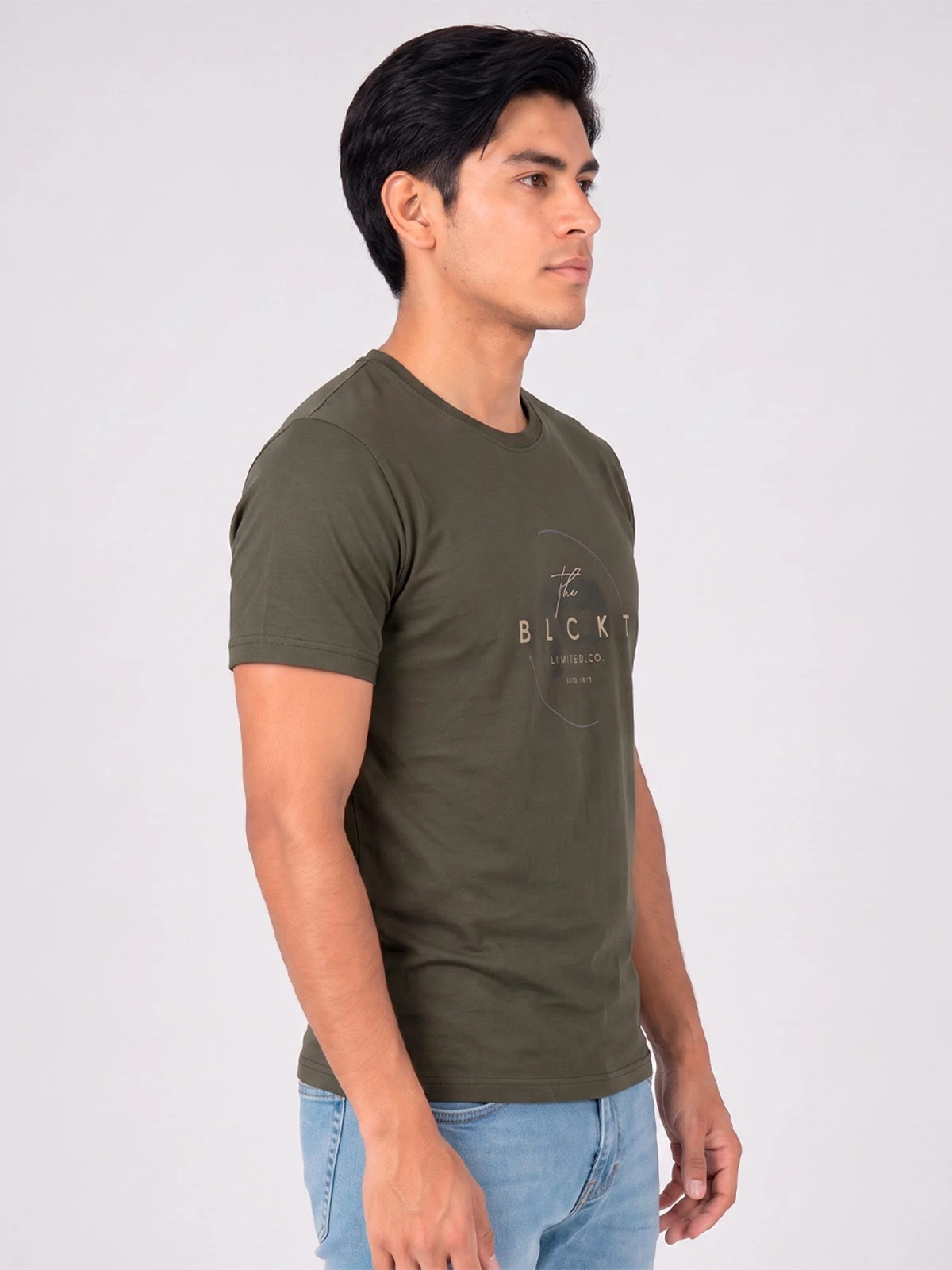 POLO MANGA CORTA ALGODÓN HOMBRE BLACKOUT CUELLO REDONDO - 3