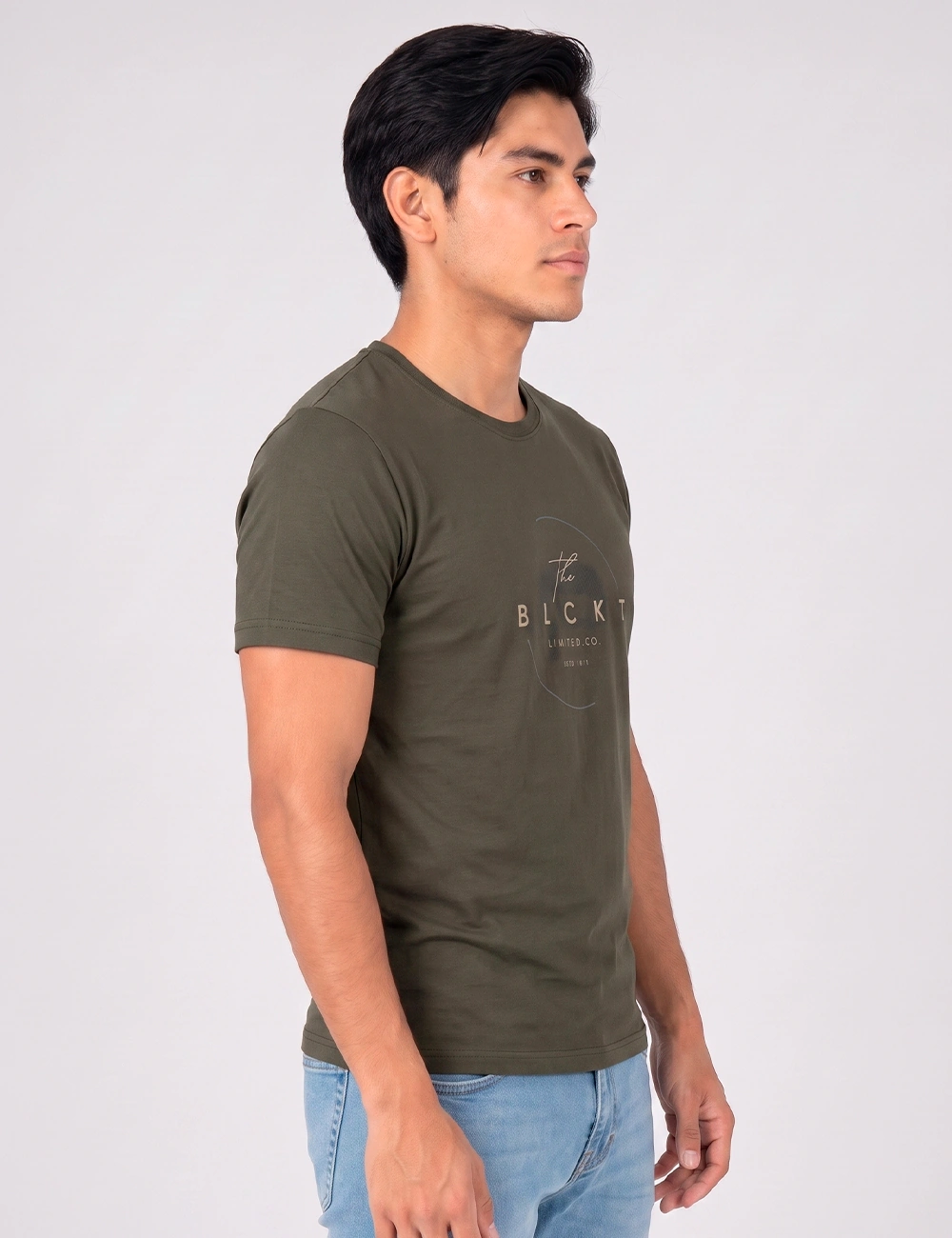 POLO MANGA CORTA ALGODÓN HOMBRE BLACKOUT CUELLO REDONDO - 3