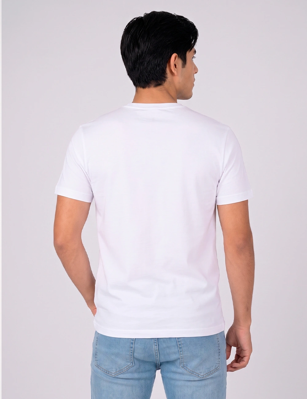 POLO MANGA CORTA ALGODÓN HOMBRE BLACKOUT CUELLO REDONDO - 4