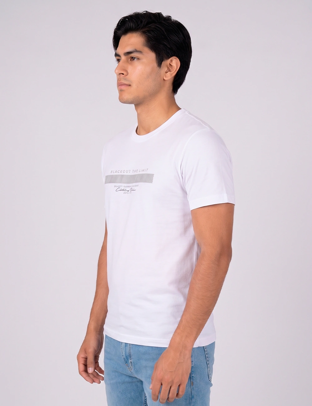 POLO MANGA CORTA ALGODÓN HOMBRE BLACKOUT CUELLO REDONDO - 2
