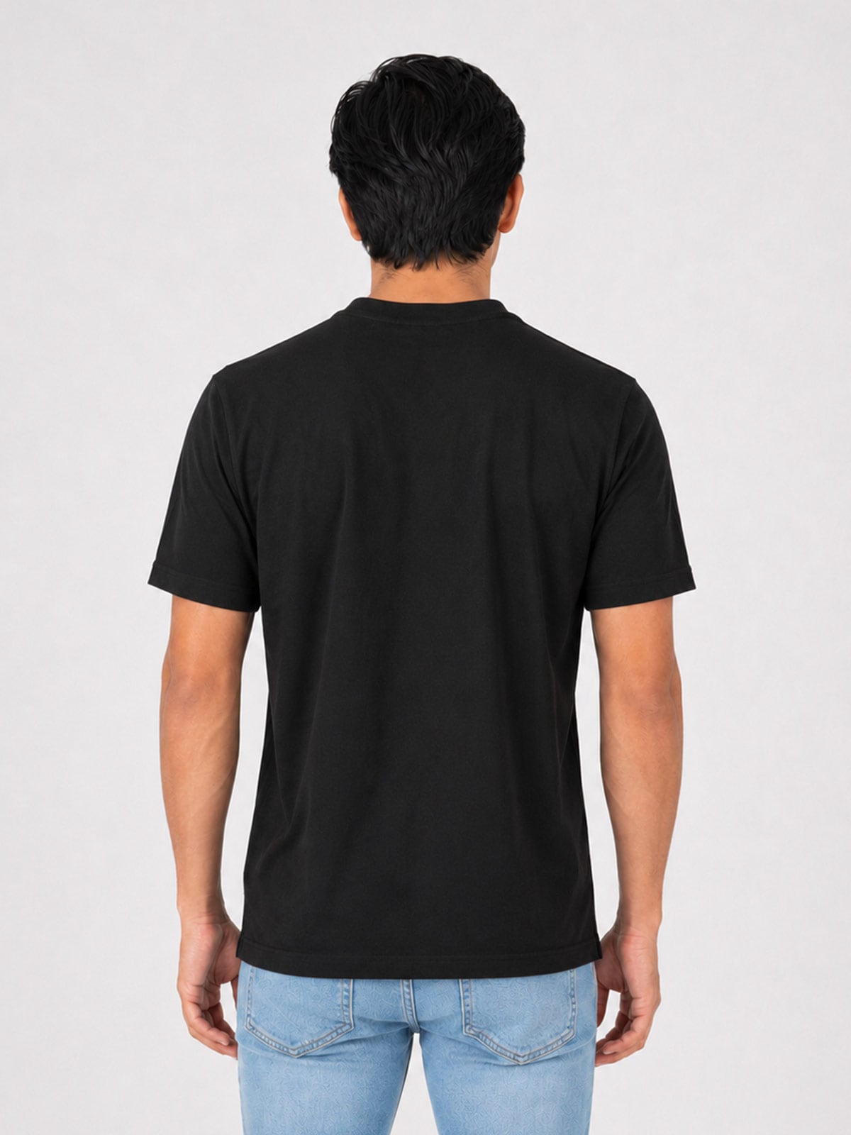 POLO REGULAR FIT MANGA CORTA HOMBRE WOALLANCE ALGODÓN CUELLO REDONDO CLÁSICO - 2