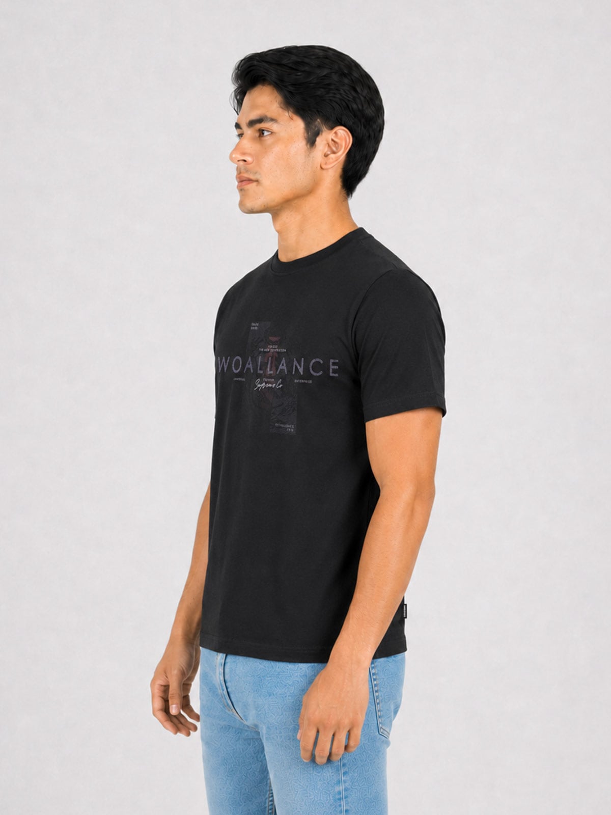 POLO REGULAR FIT MANGA CORTA HOMBRE WOALLANCE ALGODÓN CUELLO REDONDO CLÁSICO - 3