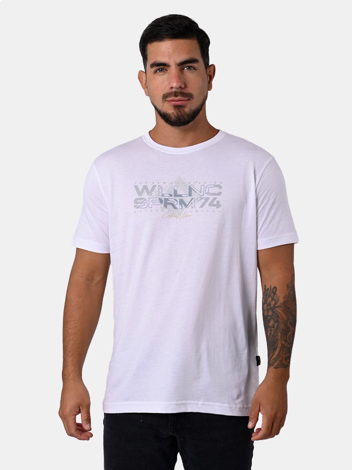 POLO REGULAR FIT MANGA CORTA HOMBRE WOALLANCE ALGODÓN CUELLO REDONDO CLÁSICO - 1