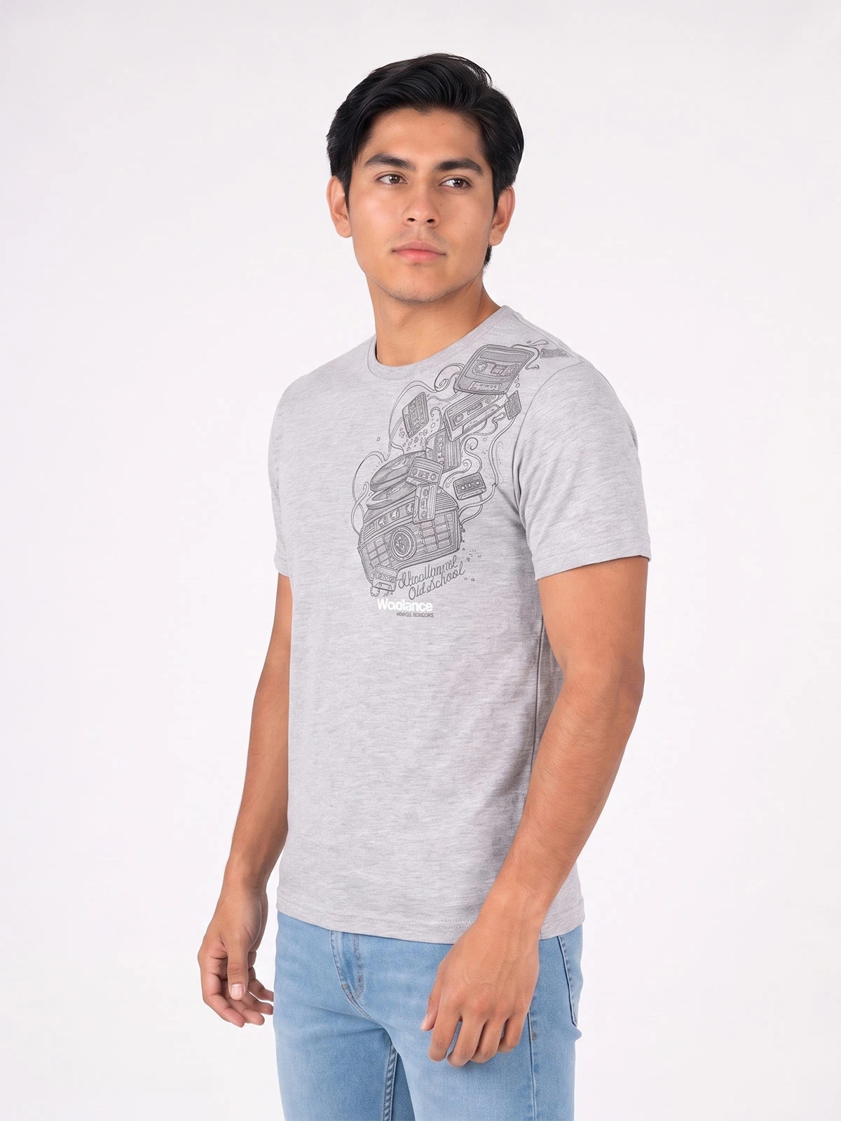 POLO REGULAR FIT MANGA CORTA HOMBRE WOALLANCE ALGODÓN CUELLO REDONDO CLÁSICO - 3