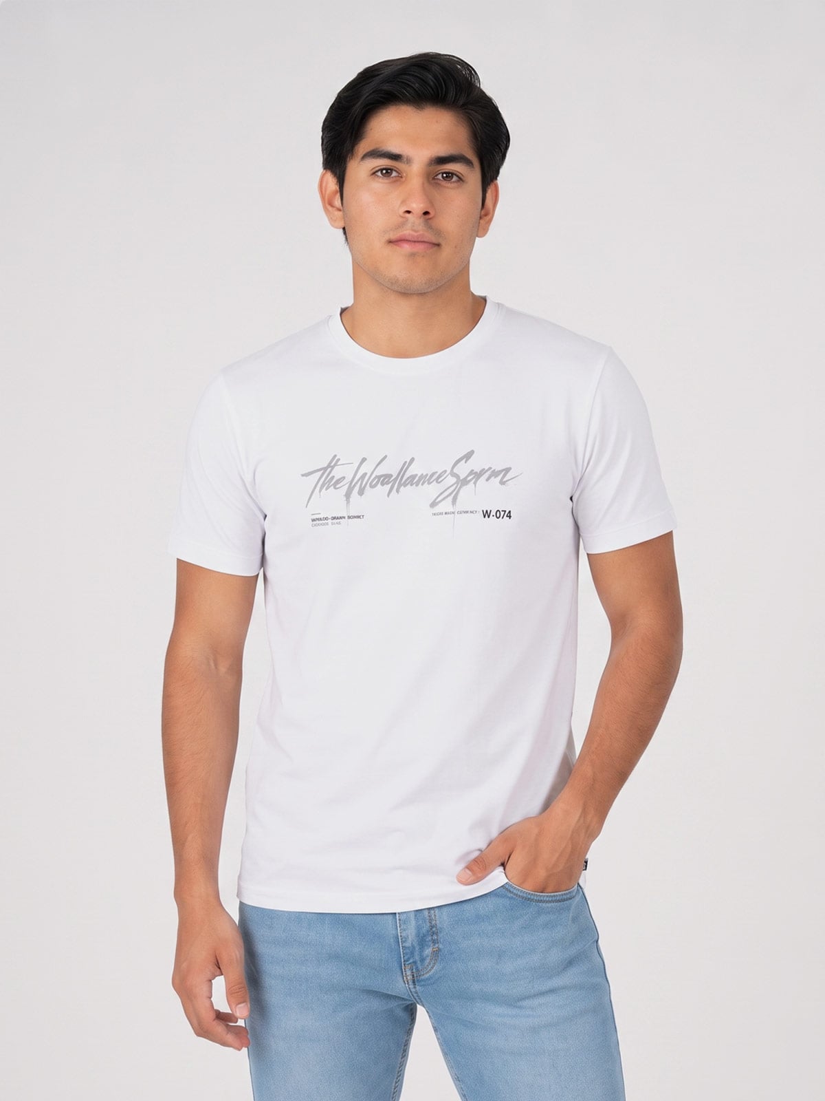 POLO REGULAR FIT MANGA CORTA HOMBRE WOALLANCE ALGODÓN CUELLO REDONDO CLÁSICO - 1