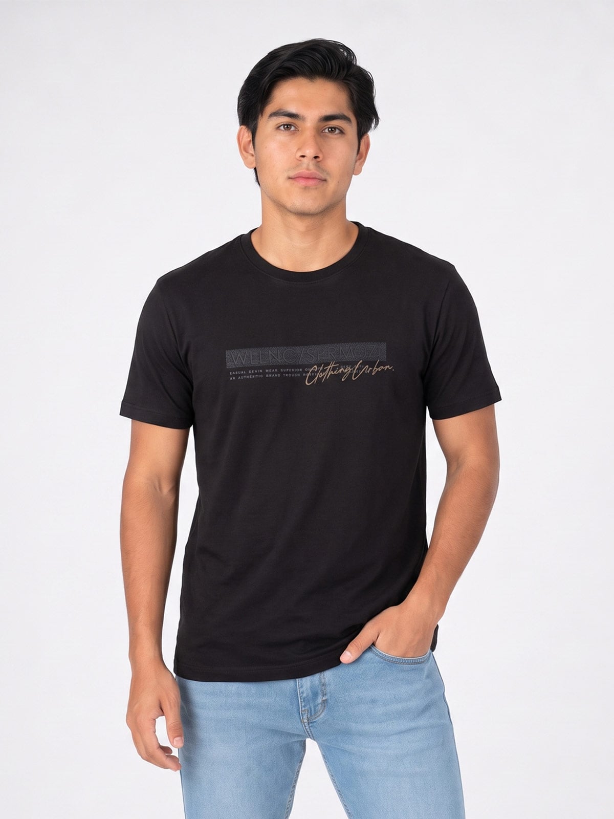 POLO REGULAR FIT MANGA CORTA HOMBRE WOALLANCE ALGODÓN CUELLO REDONDO CLÁSICO - 1