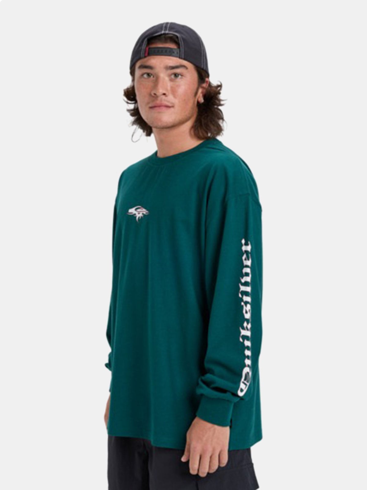 POLO MANGA LARGA HOMBRE QUIKSILVER MERCURY OLD ENGLISH ALGODÓN - 3