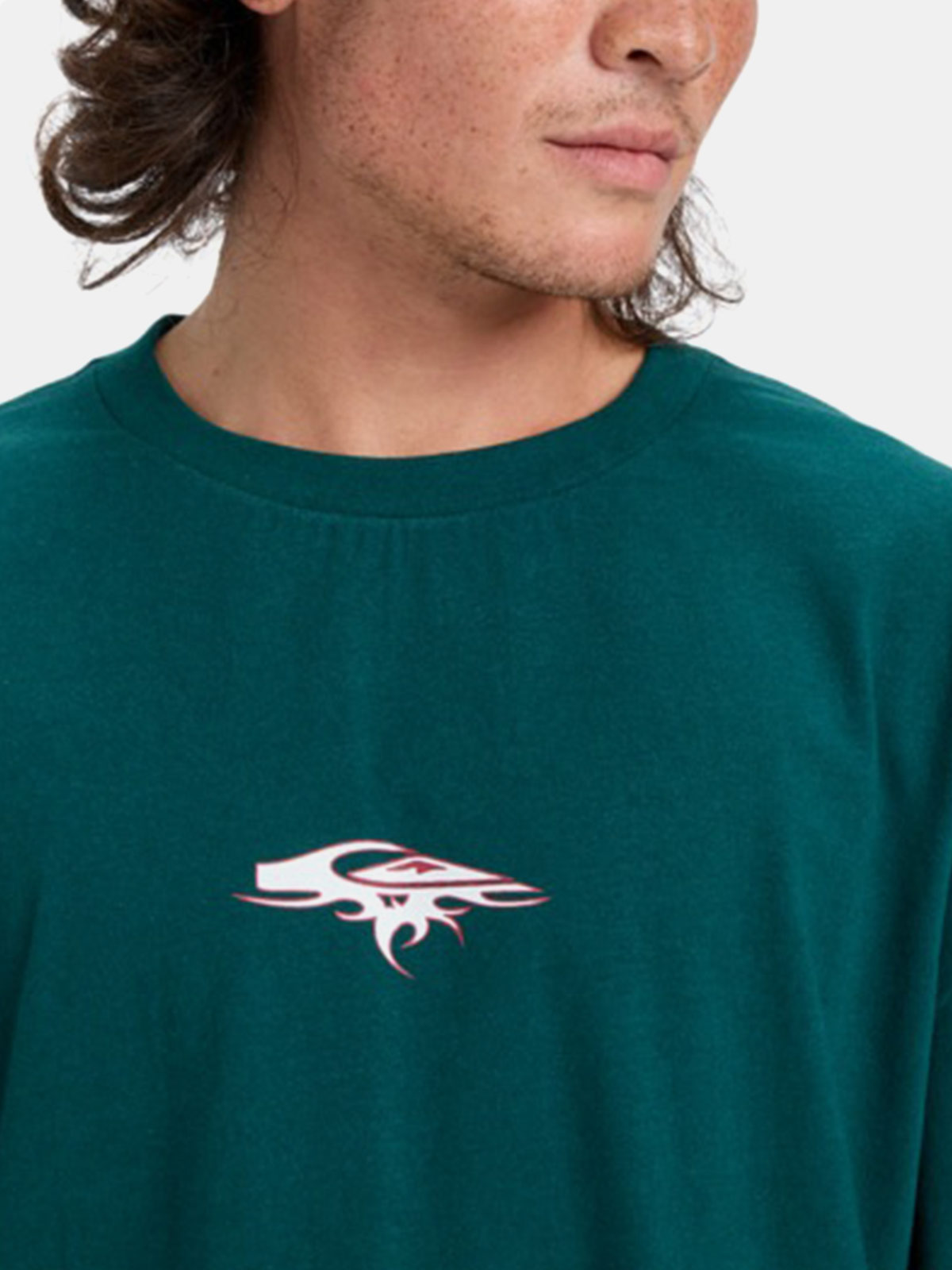 POLO MANGA LARGA HOMBRE QUIKSILVER MERCURY OLD ENGLISH ALGODÓN - 5