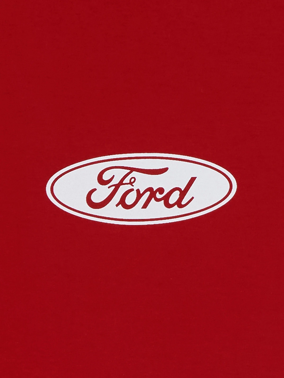 POLO MANGA CORTA ALGODÓN HOMBRE INDEX OVERSIZE FORD ROJO - 3