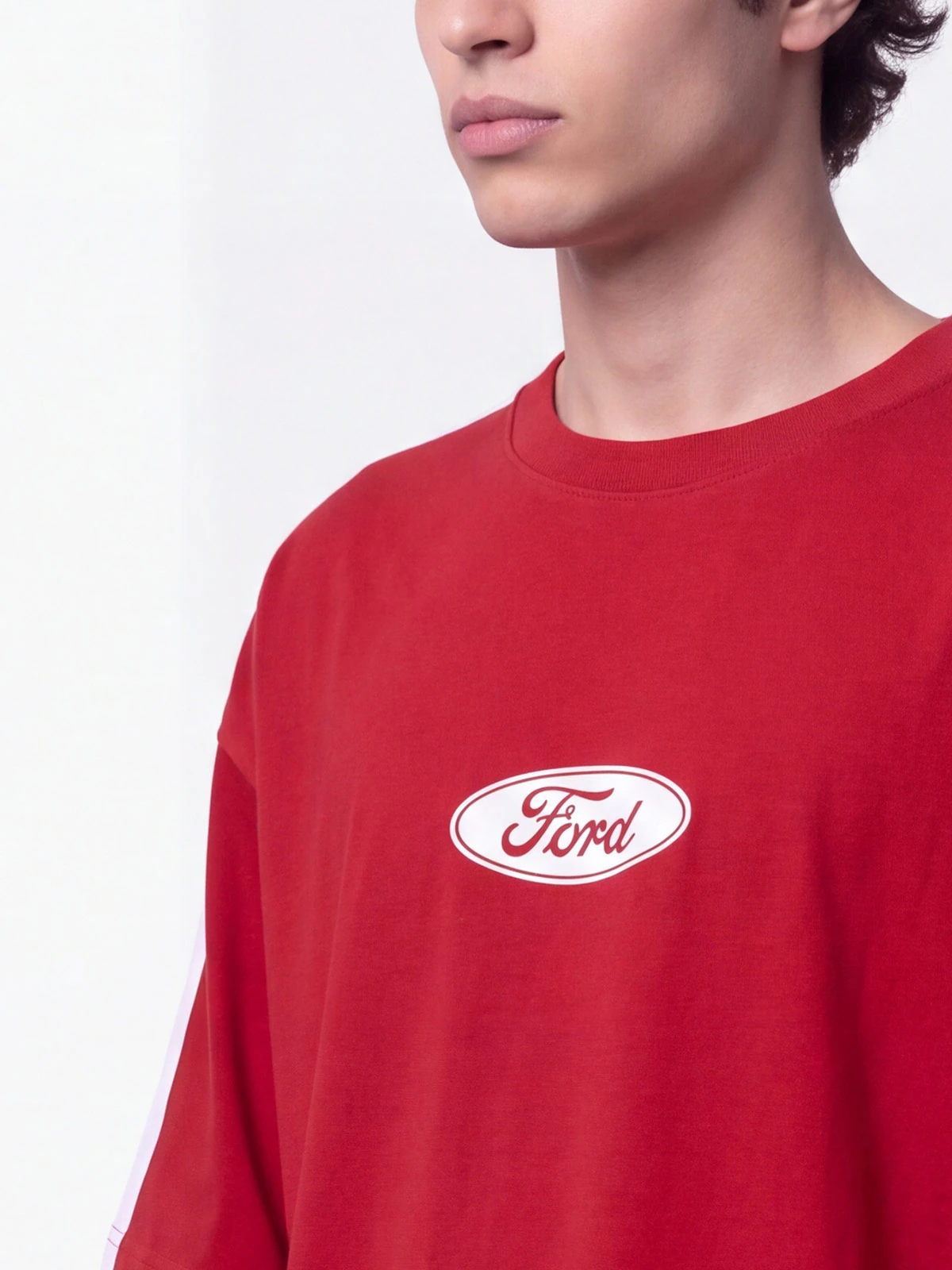 POLO MANGA CORTA ALGODÓN HOMBRE INDEX OVERSIZE FORD - 3