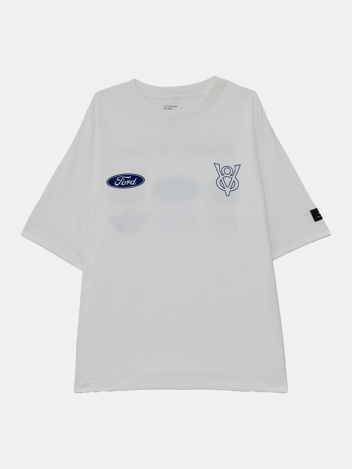 POLO MANGA CORTA ALGODÓN HOMBRE INDEX OVERSIZE FORD - 1
